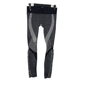 Nux London Leggings Womens Size S P742-CO Heather Black NWT